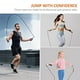 thumbnail image 4 of Cuerda para saltar, cuerda para saltar de velocidad con rodamientos de bolas, para fitness, ejercicio aeróbico, 4 of 5