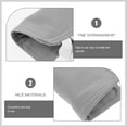 thumbnail image 4 of WASHWEPE Door Covers Grey For Quiet Environment 2Pcs 8.3X3.1X0.1In, 4 of 6