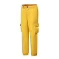 thumbnail image 7 of Women Cargo Pants Casual High Waist Jogger Pants Loose Outdoor Trousers Sweatpants (Without Matching Belt), 7 of 7