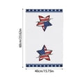 thumbnail image 6 of Independence Day Kitchen Towels, Set of 2 Patriotic Dish Cloths for 4th of July Decor, Cleaning and Holiday Kitchen Styling,July 4th Decorations, 6 of 6