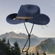 thumbnail image 2 of Sombrero de vaquero de playa a la moda: protección UV plegable y elegante para actividades al aire libre, 2 of 3