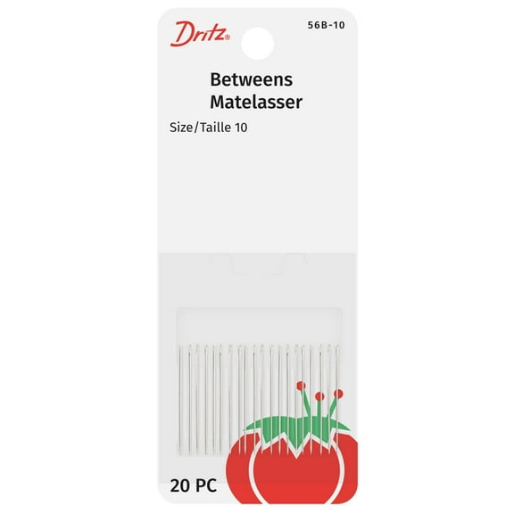 Dritz Quilting Betweens Hand Needles 20/Pkg-Size 10