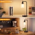 thumbnail image 4 of L&aacute;mpara de Mesa y Bur&oacute; t&aacute;ctil, L&aacute;mparas de Mesa con 2 Puertos USB (A+C) y 1 Salidas de CA, 3 Niveles de Brillo, L&aacute;mpara de Escritorio para Dormit, 4 of 9