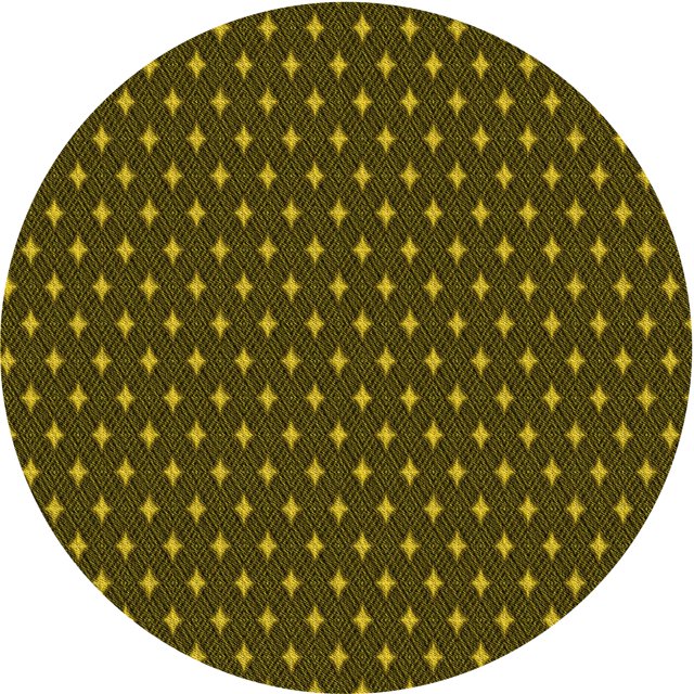 Ahgly Company Tapis d'Intérieur Lavables en Machine, Carrés Transitionnels Vert Jaune Foncé, Carrés de 3'