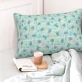 thumbnail image 4 of Salouo Sea Turtle Pattern Pillow Cases,1PC Pillow Covers with Envelope Closure Decorative Pillow Case for Bed Couch,Pillows Not Included-14"x20", 4 of 6