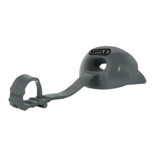 Battle Oxygen Mouthguard w/ Connected Strap (Silver)