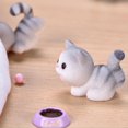 thumbnail image 4 of 7 figuritas de gato en miniatura, modelo de hadas, Micro paisaje, decoración de jardín, juguete para niños Diy, 4 of 5