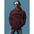 thumbnail image 2 of Florida Gothic Font Hoodie Men - Men Hoodie, Small, 2 of 4