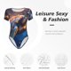 thumbnail image 4 of Balery Night Sky Turtle Body de cuello redondo de manga corta para mujer Tops de manga corta Tops básicos-Large, 4 of 7