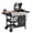 2 Burner w/2 Side Burner, variant on 3 Burner BBQ Propane Gas Grill, Stainless Steel Patio Garden 36,000 BTU Barbecue Grill with Side Shelves for Outdoor Cooking