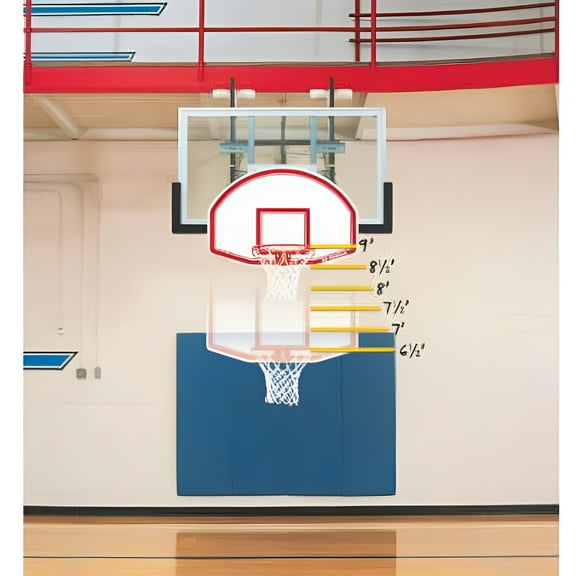 Bison Easy-Up trade; 6-in-1 Mini Basketball Goal