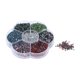 thumbnail image 1 of Diamantes De Imitación Redondos Con Parte Posterior Plana, Diamantes De Imitación De Cristal, Cuentas Redondas Brillantes Para Decoración De Uñas, Maquillaje, Manualidades DIY, 1 of 7