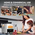 thumbnail image 5 of Newhai - Máquina Cortadora de Carne Eléctrica 850 W, 5 mm, Acero Inoxidable, 330 Libras/h, Para Carne de Cerdo Sin Hueso, Uso Comercial y Familiar, 5 of 5