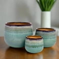 thumbnail image 4 of Maribel Ceramic Planter Set – Multicolor (Set of 3), 4 of 6