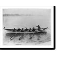 thumbnail image 2 of Historic Framed Print, [6 sailors and coxswain rowing launch of U.S.S. SAN FRANCISCO], 17-7/8" x 21-7/8", 2 of 9