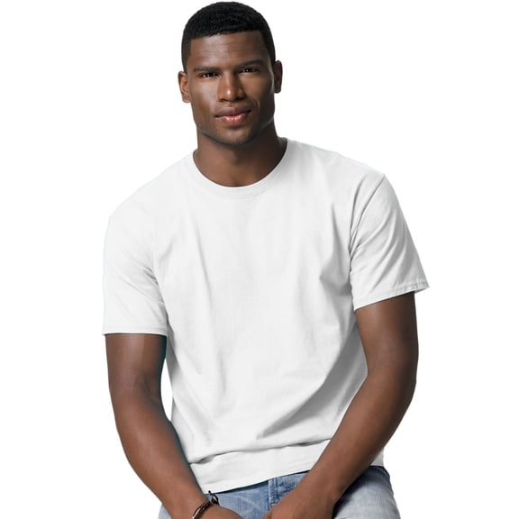 Hanes Men'S Tagless T-Shirt - White - 4Xl-UMTS5250T-6PK Pack of 6