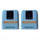 thumbnail image 1 of Controlador de Cargador Solar MPPT de 2 Piezas, 100 A, 80 A, 12 V-48 V, Carga USB Dual Automática para Batería de Plomo-Ácido/Litio de Teléfono., 1 of 5