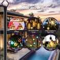 thumbnail image 6 of 10FT String Light Poles 6 Pack with Fence Brackets – Heavy Duty Metal Stand for Outdoor String Lights, Freestanding or Mounted on Fence/Deck/Patio, Easy Assembly Garden Backyard Lighting Poles, 6 of 11