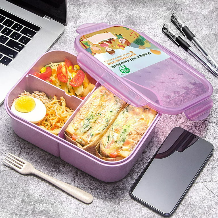 Slaipo Bento Box Adult Lunch Box Lunch Box for Men Women with
