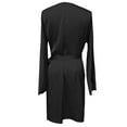 thumbnail image 3 of Women's Elegant V Neck Satin Dress With Waist And Low Cut Hijab for Women Scarf Dresses for Women Party Long Sleeve Scarfs for Women Packs Dress for Girls Girls Hijab Dresses for Ladies Fashion Hijab, 3 of 4