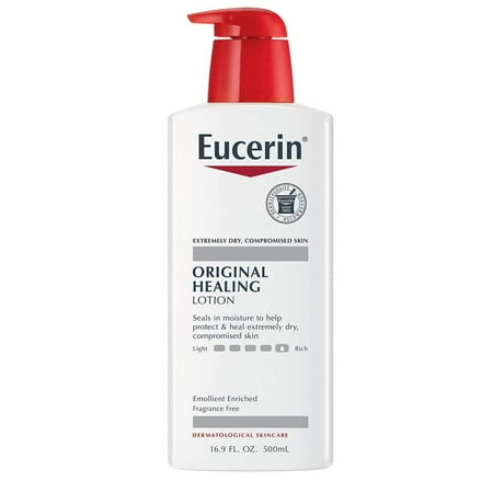 Eucerin Original Healing Lotion 16.90 Oz (Best Lotion For Body Acne)