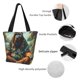 thumbnail image 4 of Disketp Forest Meditating Gorilla for Women’s Casual Shoulder Tote Bag Cross-body Handbags for Shopping, Travel and Daily Use, 4 of 6