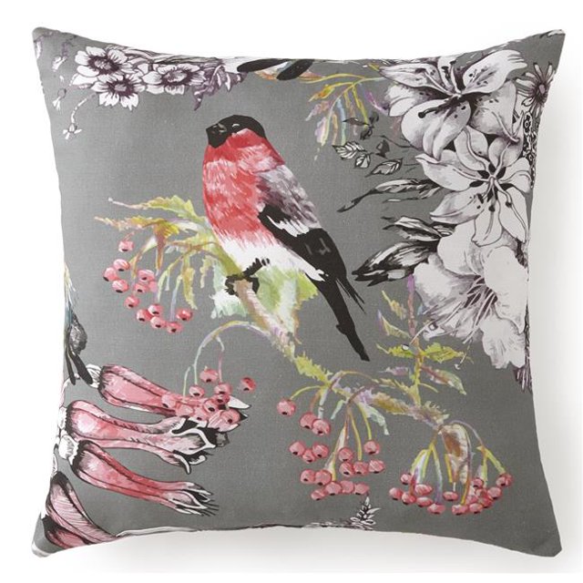 18 x 18 in. Birds in Bliss Square Cushion - Birds