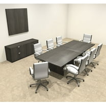 Modern Rectangular 10' Conference table, #OT-SUL-C30