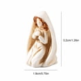 thumbnail image 3 of Moocorvic Family Christmas Tiny Prayer Figures Tabletop Decor, Religious Holiday Gift,1PC, 3 of 8