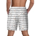 thumbnail image 2 of Haiem Cute Goose Mens Swim Trunks with Compression Liner 2 in 1 Swimming Shorts Stretch Swimwear Quick Dry,Board Shorts-X-Large, 2 of 9