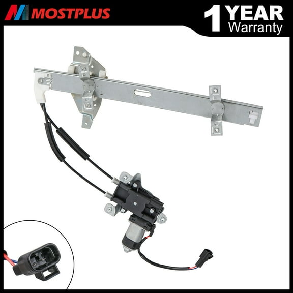 MOSTPLUS Front Passenger Power Window Regulator w/Motor for 1997-2005 Buick Century Regal