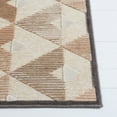 thumbnail image 4 of SAFAVIEH Paradise Ainslee Triangle Chevron Area Rug, Soft Anthracite/Cream, 2'7" x 4', 4 of 10