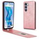 thumbnail image 1 of For ZTE nubia S 5G A403ZT Case with Card Slot Magnetic Vertical Flip Leather Phone Cover - Orange, 1 of 5