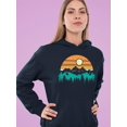 thumbnail image 3 of Sunset Mountain Graphic Hoodie Women's, 3 of 4