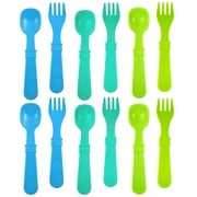 Re-Play Toddler Utensils Kids Silverware, 12pk Baby Utensils, Under The Sea
