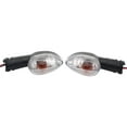 thumbnail image 1 of LOVIVER 1 Pair Motorcycle Turn Indicator Light for 2011-2014 Clear Clear, 1 of 6