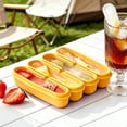thumbnail image 1 of Tong Silicone Ice Stick Tray Flexible Bar For Cocktails Whisky Beverages Pool Party Kitchen Home Use, 1 of 5