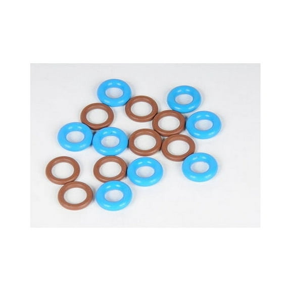 Fuel Injector Seal Kit - Compatible with 2001 - 2009 Chevy Express 3500 2002 2003 2004 2005 2006 2007 2008