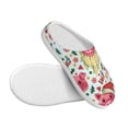 thumbnail image 3 of Goofa Christmas Cute Pigs Print Womens Mens Cotton Lightweight House Slippers , Washable Home Slippers,Indoor Comfy Bedroom Cozy Slippers-37/38, 3 of 7