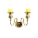 thumbnail image 1 of Candelabro for colgar en la pared, lámpara de pared, vela perfumada for decoración de pared, candelabro de pared, portavelas dorado, manualidades, 1 of 2