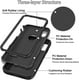 thumbnail image 3 of Entronix Funda Resistente para iPhone X/XS, Triple Capa, Resistente a Golpes y Anticaídas, Color Negro, 3 of 7