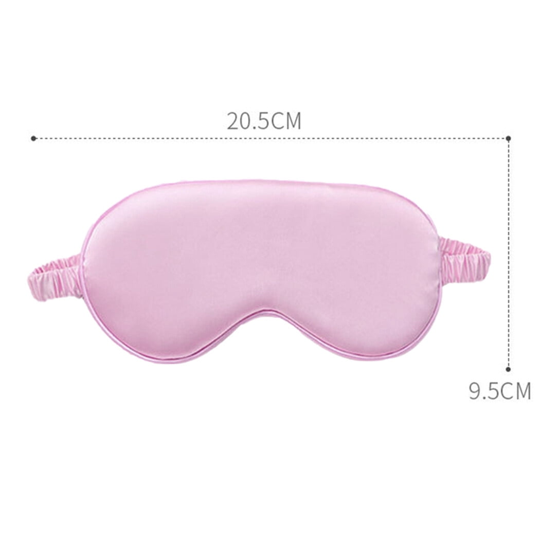 Kigai Pink Terrazzo Breathable Sleeping Eyes Mask, Cool Feeling Eye Sleep  Cover for Summer Rest, Elastic Contoured Blindfold for Women & Men Travel