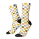 thumbnail image 1 of Fotbe Colorful Checkered 1 Calcetas Largas con Estampado para Hombre y Mujer – Calcetas de Compresión Transpirables y Elásticas, Viajar y Uso Diario Talla 5-11, 1 of 6