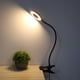 thumbnail image 3 of Lámpara de escritorio LED USB, luz de lectura con clip regulable ajustable para oficina, tatuaje, belleza, negro, 3 of 14