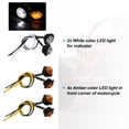 thumbnail image 6 of Unique Bargains 1 Set Universal UTV ATV SXS Scooter LED Turn Signal Horn Kit Street Legal 4 Way Hazard, 6 of 6