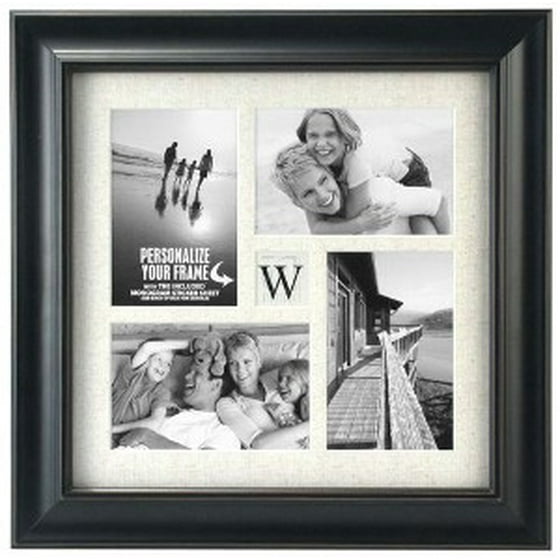 Malden Barnside Black Initial Frame Com