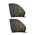 thumbnail image 1 of Car Window Shades Breathable Mesh Side Car Window Sun Shade Stretchy Car Window Screen for Baby Camping Sun Car Window Covers for Front Window for Privacy 2pcs, 1 of 8