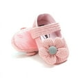 thumbnail image 4 of Fymall Baby Girl Princess Flower Anti-Slip Soft Sole Shoes, 4 of 4