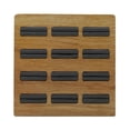 thumbnail image 1 of Caja de almacenamiento Yotijar Escaparate de la bandeja del pendiente del anillo Negro, 1 of 8