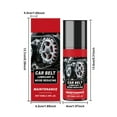 thumbnail image 3 of Meggemo Engine Belt Lubricant Spray Reduces Friction Noise Extends Belt Life For Automotive Engines, 3 of 8